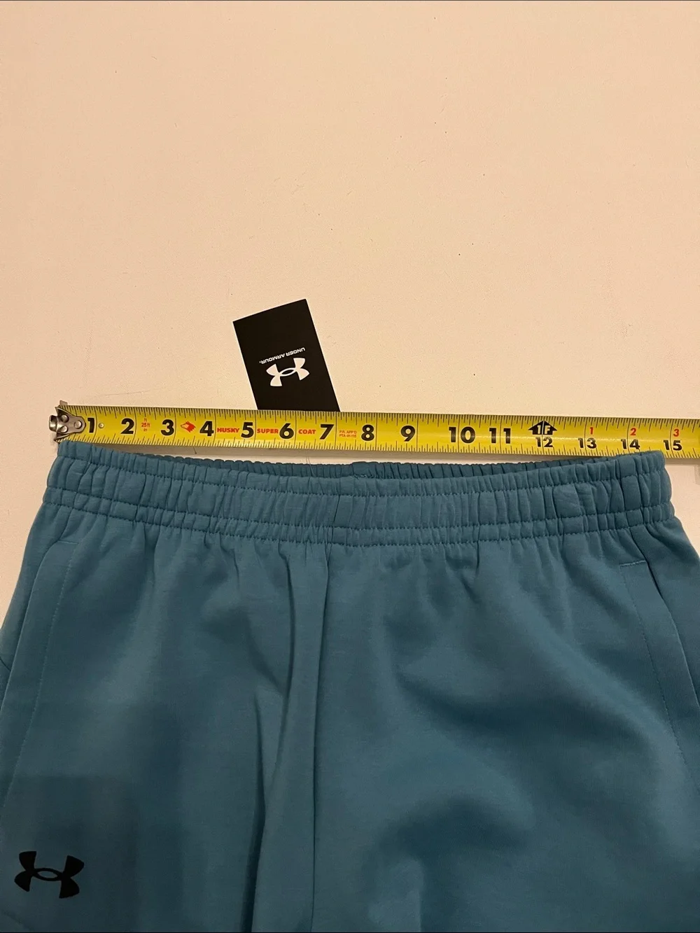 Under Armour Unstoppable Shorts Mens M Fleece 1379809 blue zip pocket NWT $70
